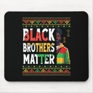 Black Man Black Brothers Problem African Pride Ras Mouse Mat