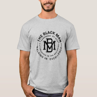 "Black Man Tee celebrating Black Excellence"