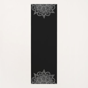 Black Mandala Yoga Mat