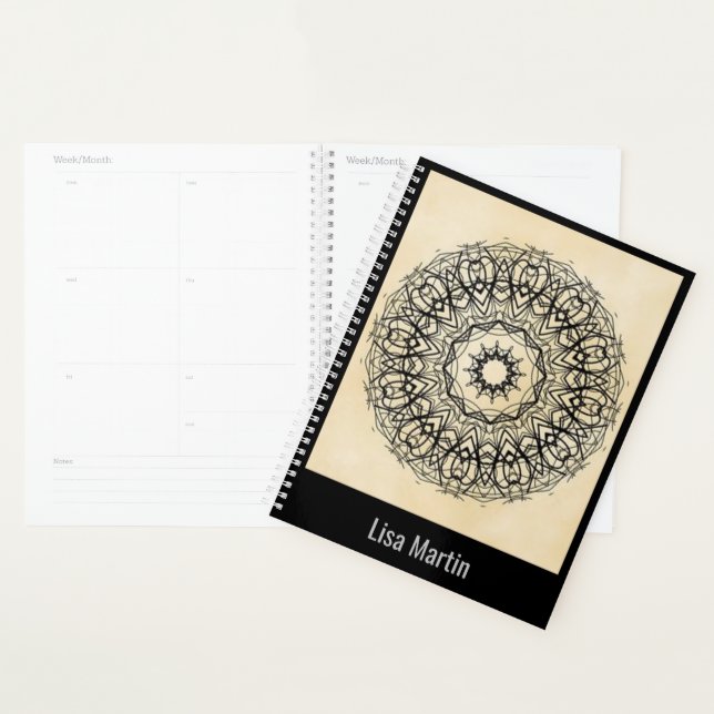 Black Mandela Personalised Planner (Display)