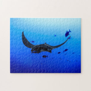 Black Manta Sting Ray Photo Puzzle