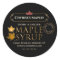 Black Maple Syrup Label with Leaf and Date