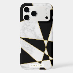 Black Marble and Gold Texture