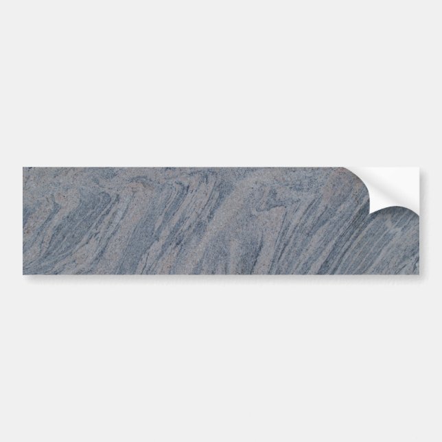 Black Marble Background Bumper Sticker (Front)