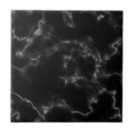 Black marble effect tile<br><div class="desc">Looking for a tile that can add an elegant and sophisticated touch to your home? Look no further than our Marble Effect Tile in classic black and white. The stunning marble effect on this tile creates a timeless and chic sense of luxury, while the contrasting black and white colours make...</div>
