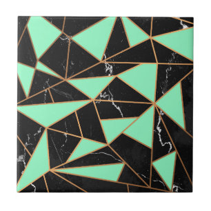 Black Marble Mosaic Tile