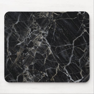 Black Marble Mousepad