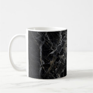 Black Marble Mug