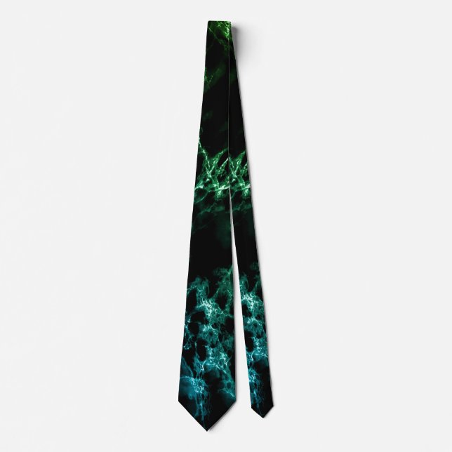 Black Marble Neck Tie (Front)
