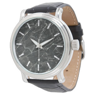 Black Marble Slab Watch