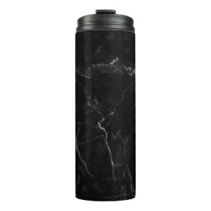 Black Marble Stainless Steel Tumbler