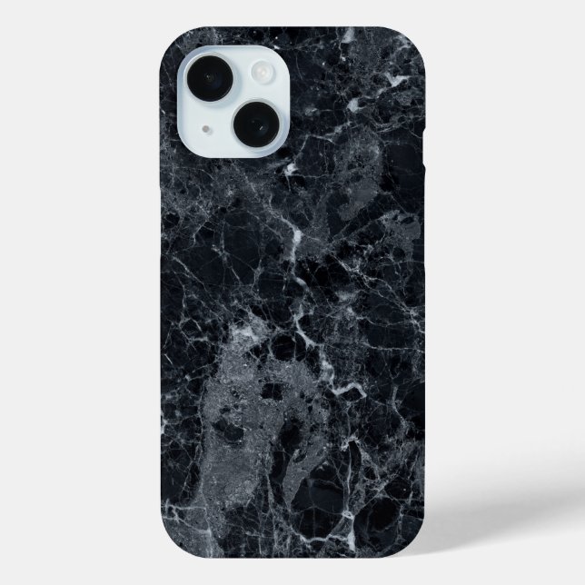 Black Marble Texture  Case-Mate iPhone Case (Back)