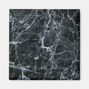 Black Marble Texture Magnet