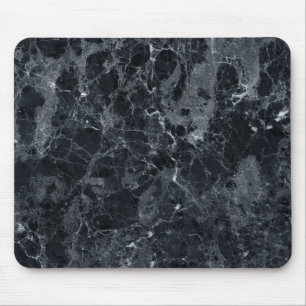 Black Marble Texture Mouse Mat