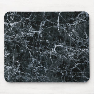 Black Marble Texture Mouse Mat