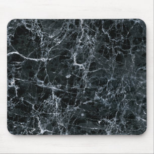 Black Marble Texture Mouse Mat