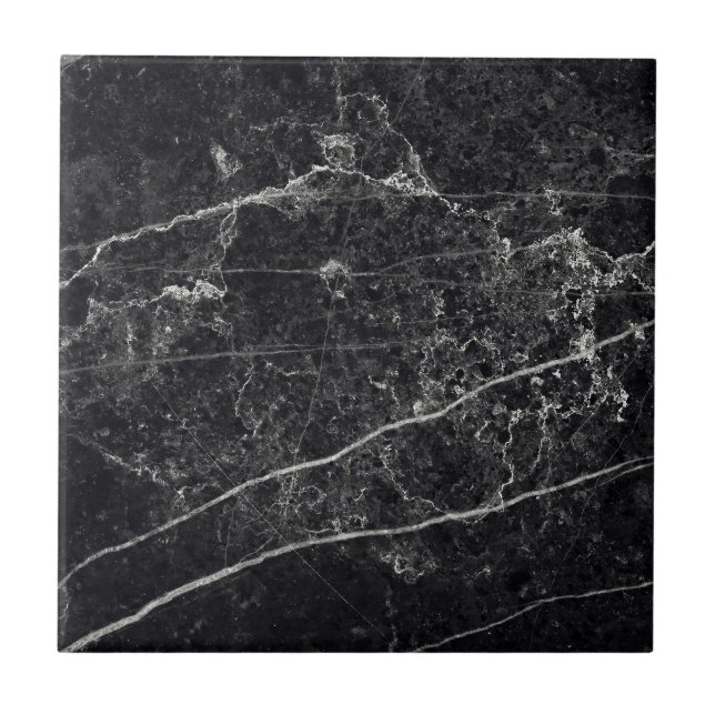 Black Marble Texture Tile (Front)
