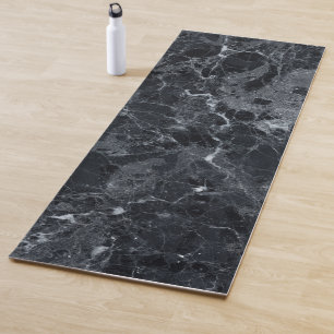 Black Marble Texture  Yoga Mat