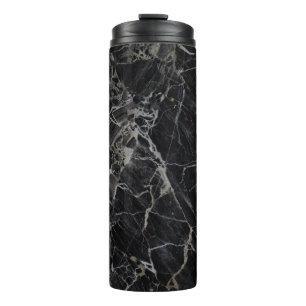 Black Marble Tumbler