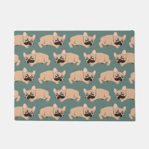 Black Mask Frenchie Puppy Needs Your Love Doormat