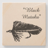 Black Matuka fly tying and fishing streamer