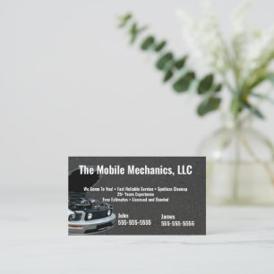 Black Mechanic Business Card