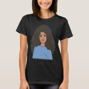 Black Melanin Queen Woman Empowerment Power Girl E T-Shirt
