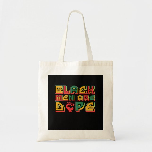 black_men_are_dope_01 tote bag (Front)