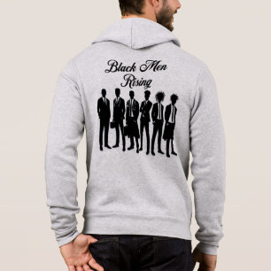 Black Men Rising Hoodie Inspirational Leadership