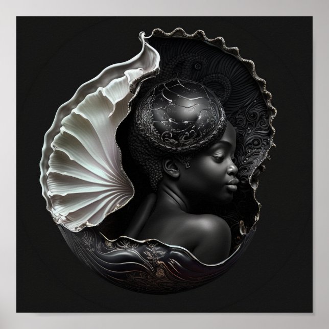 'Black Mermaid 2' Poster (Front)