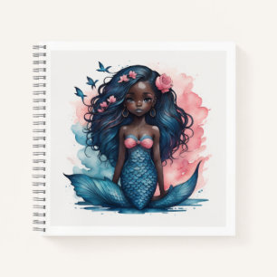 Black Mermaid Notebook