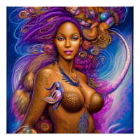 Black Mermaids Melanin Mermaid Ocean Sea Fish Fun