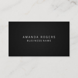 Black Mesh Business Card