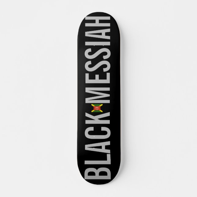 BLACK MESSIAH  JMT Skateboard, 7¾" Deck Skateboard (Front)