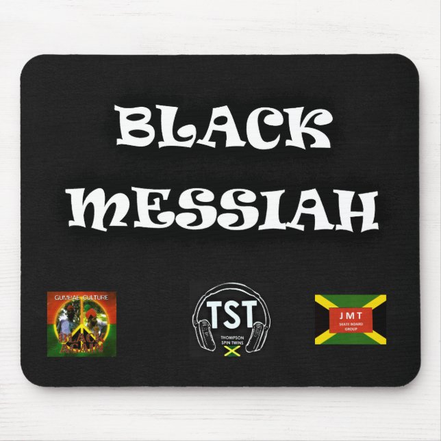 BLACK MESSIAH Mousepad (Front)
