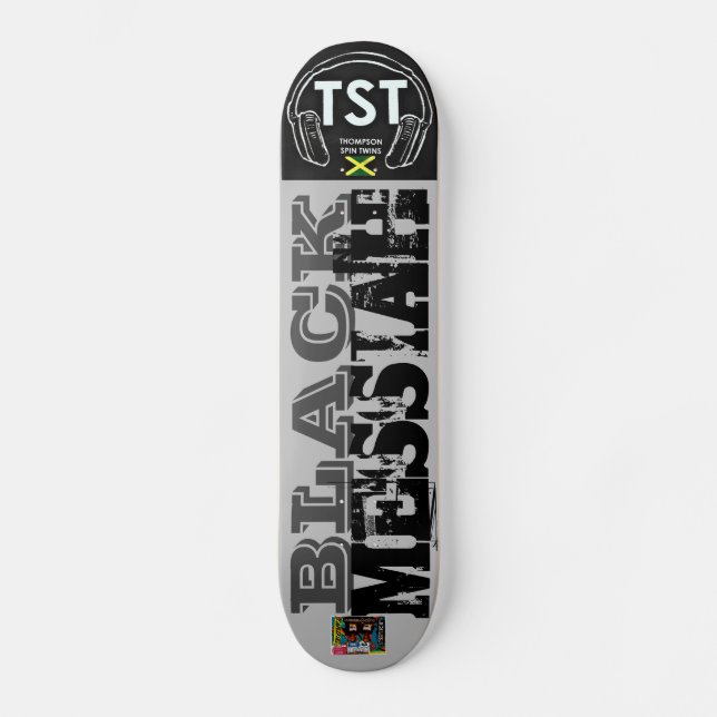 BLACK MESSIAH Skateboard (Front)