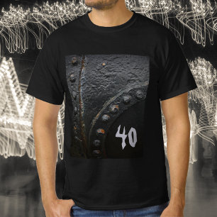 Black metal minimalist man's party  T-Shirt