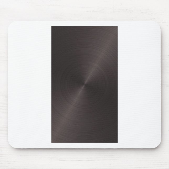 Black Metal Mouse Mat (Front)