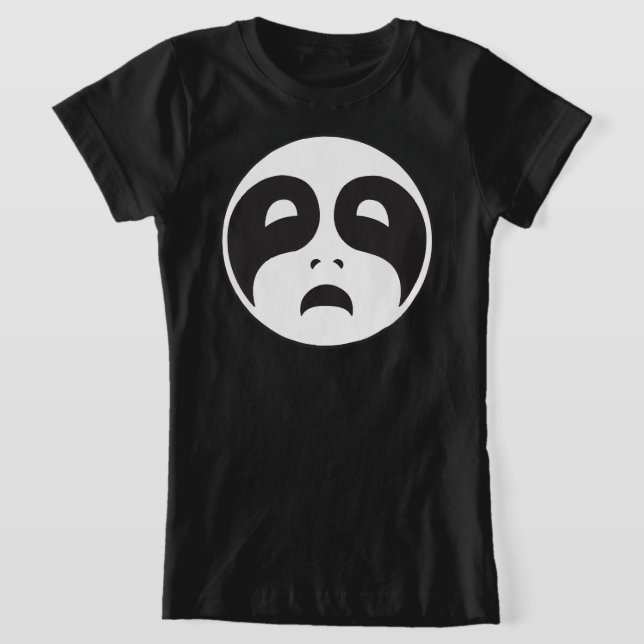 Black Metal Sad T-Shirt (Laydown)