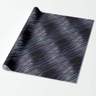 Black Metallic Effect Wrapping Paper