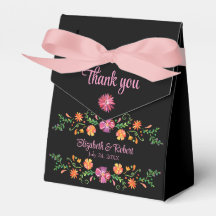 Black Mexican Fiesta Floral Wedding