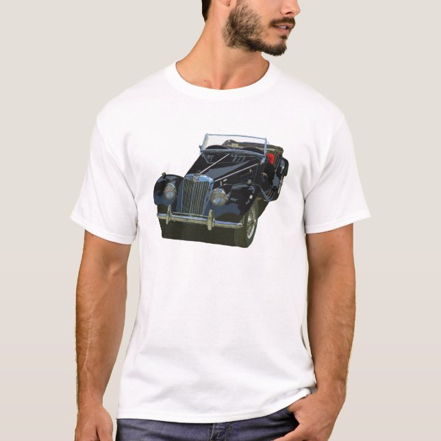 Black MG TF 1500 T-Shirt (Front)