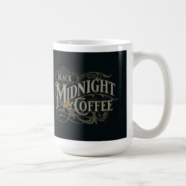 Black Midnight Coffee mug (Right)