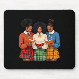 Black Minds Problem Read Book Knowledge Black Hist Mouse Mat