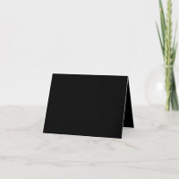 Black Minimal Abstract Modern Dark Card