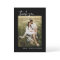 Black Minimalist Photo Wedding Thank You Cards