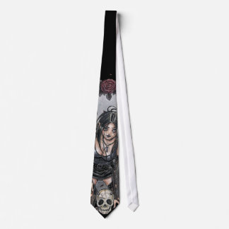 Black Misery Angel Tie