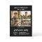 Black Modern 4 Photo Graduation Invitation