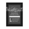 Black modern and elegant string lights RSVP card