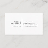 Black Modern Serif Typography Minimalist